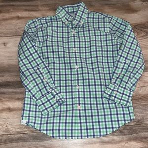 Boys crewcuts button down shirt size 6/7